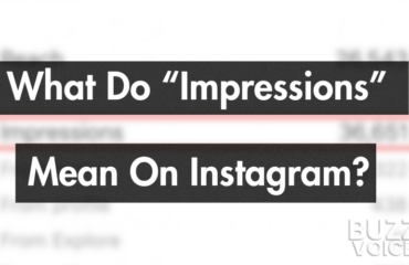 What do impressions mean on Instagram