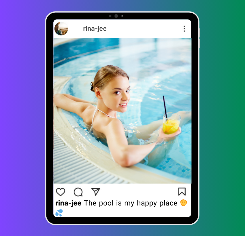 Bikini Pool Captions for Instagram