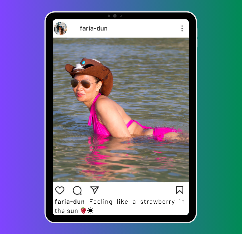 Pink Bikini Captions for Instagram
