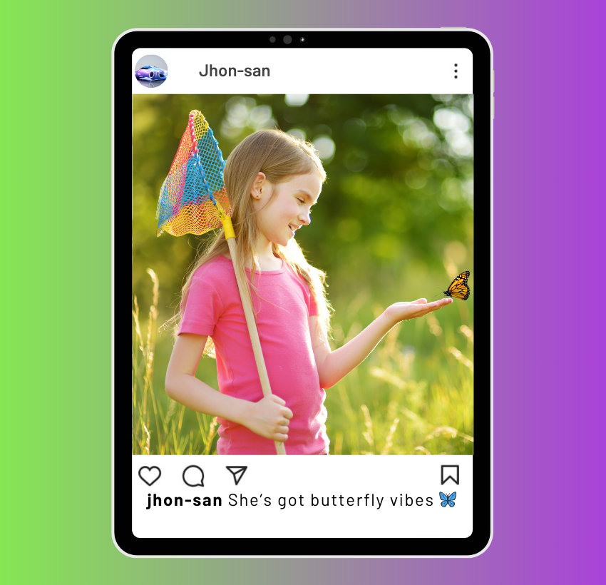 Butterfly Captions for Instagram for Girl