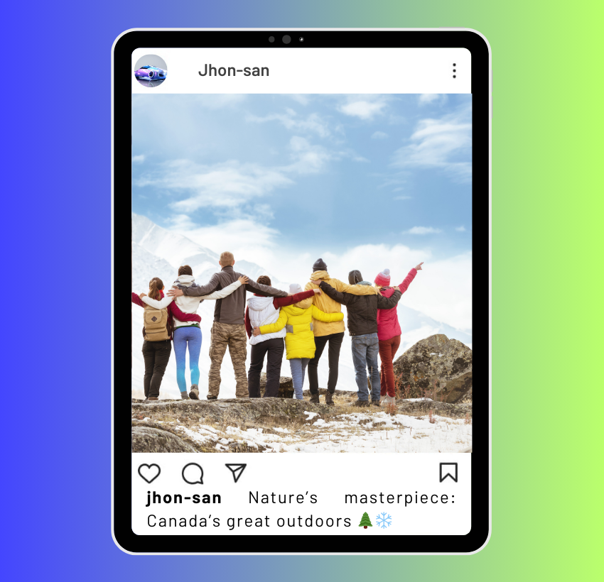 Canadian Nature Instagram Captions