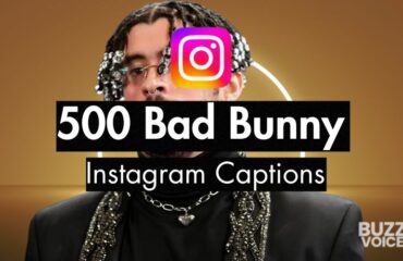 500 Bad Bunny Instagram Captions (50 Curated Lists)