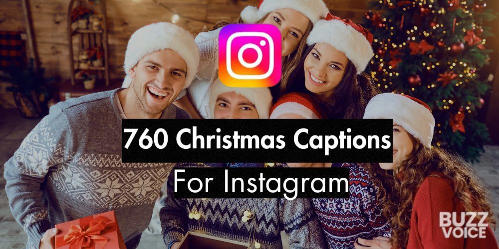 760 Christmas Captions For Instagram (76 Curated Lists)