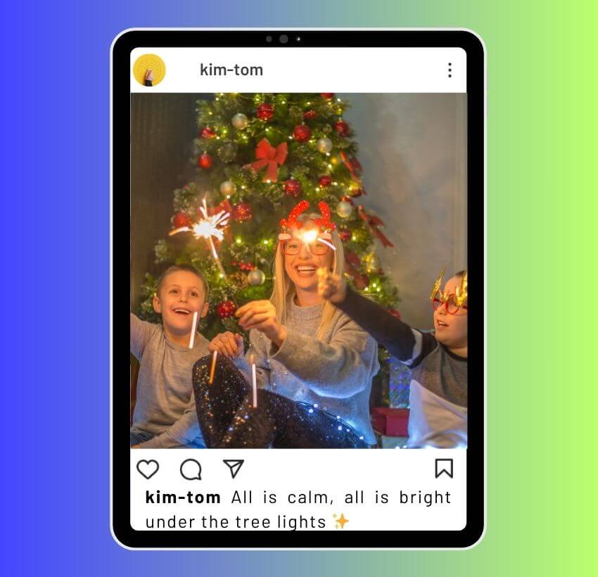 Christmas Tree Captions for Instagram