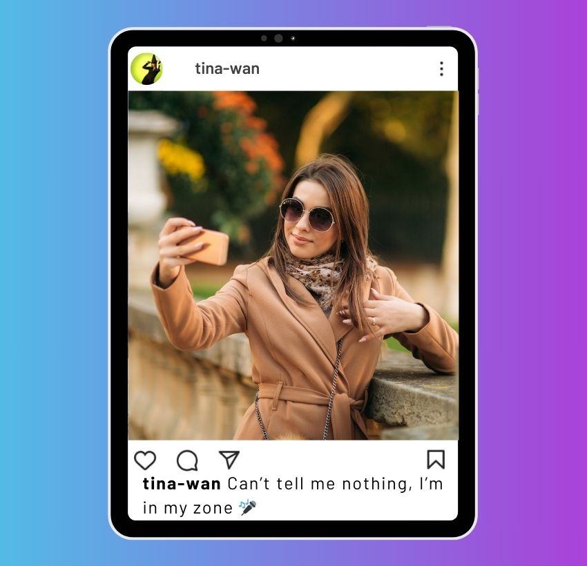 Cocky Instagram Captions with Lyrics