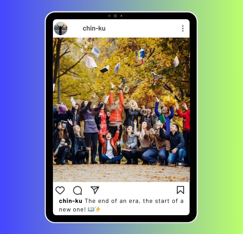 College Farewell Captions for Instagram
