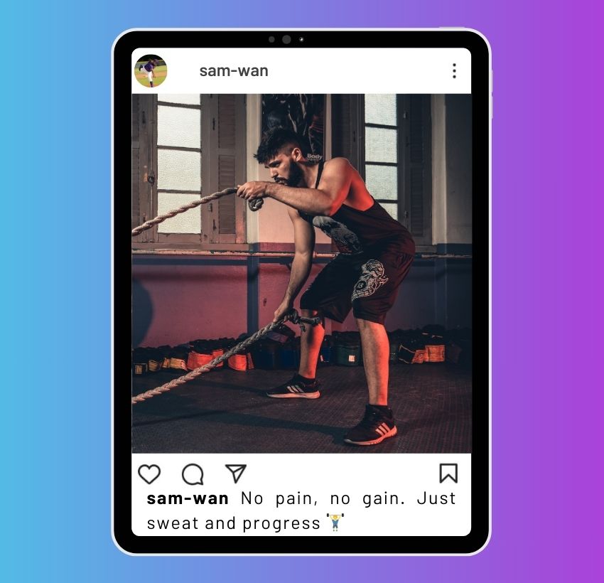 Cool Instagram Captions for Gym & Fitness