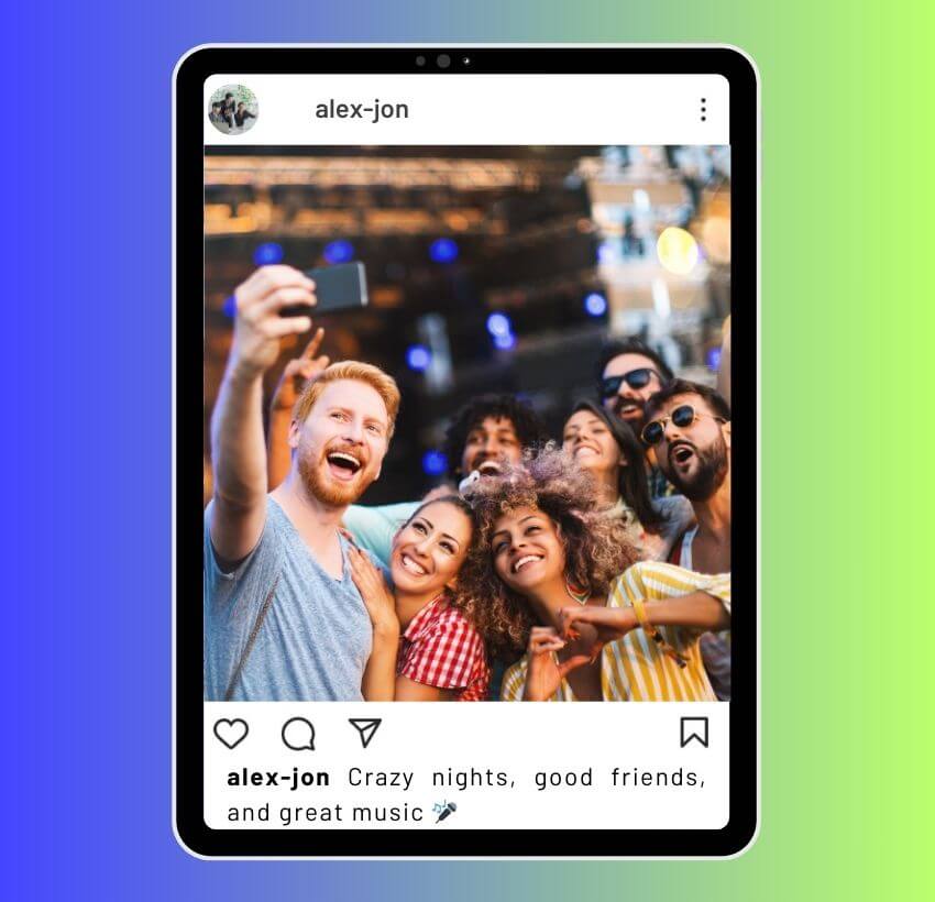 Short Concert Captions for Instagram