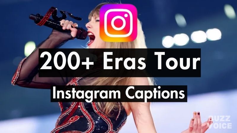 200+ Eras Tour Instagram Captions (13 Curated Lists)
