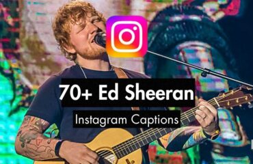 70+ Ed Sheeran Instagram Captions (6 Curated Lists)