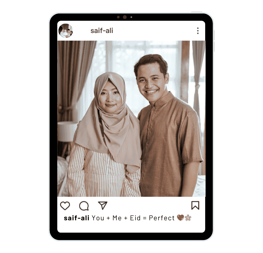 Eid Couple Captions for Instagram