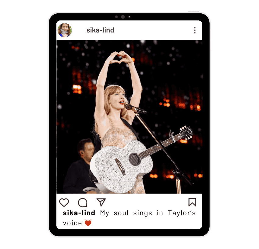 Eras Tour Instagram Captions for Swifties