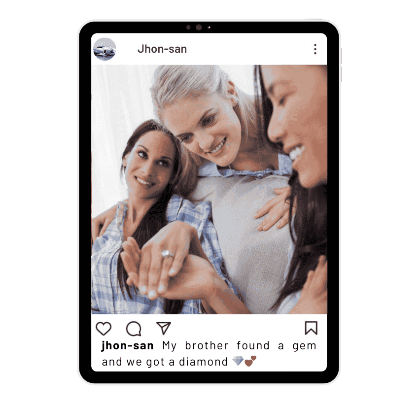 Sister in Law Engagement Captions for Instagram