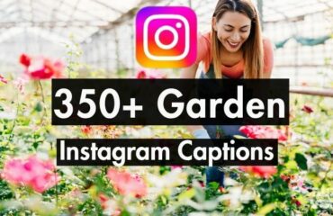 350+ Garten Instagram Beschriftungen (35 kuratierte Listen)